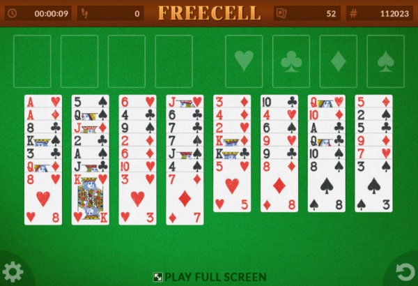 Freecell Groß
